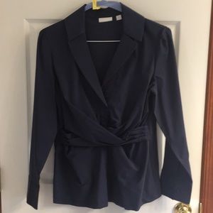 NY&Co Navy Blouse